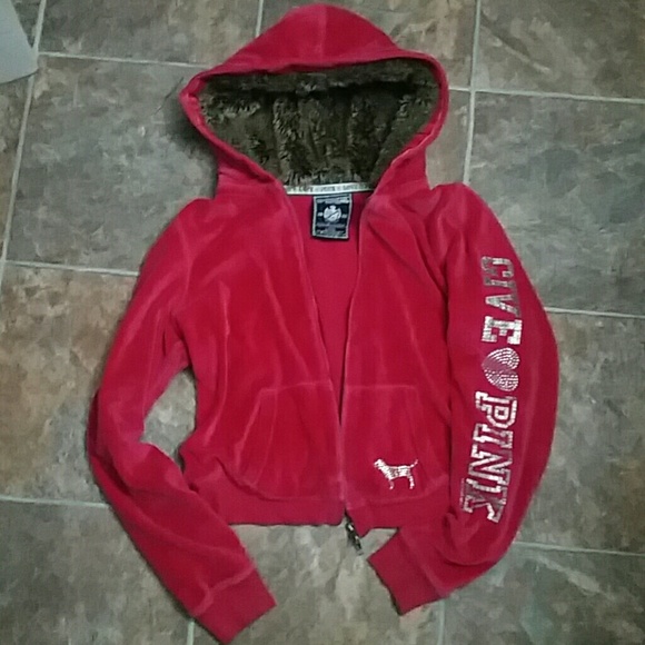 Hooded Pink jacket - Picture 1 of 2